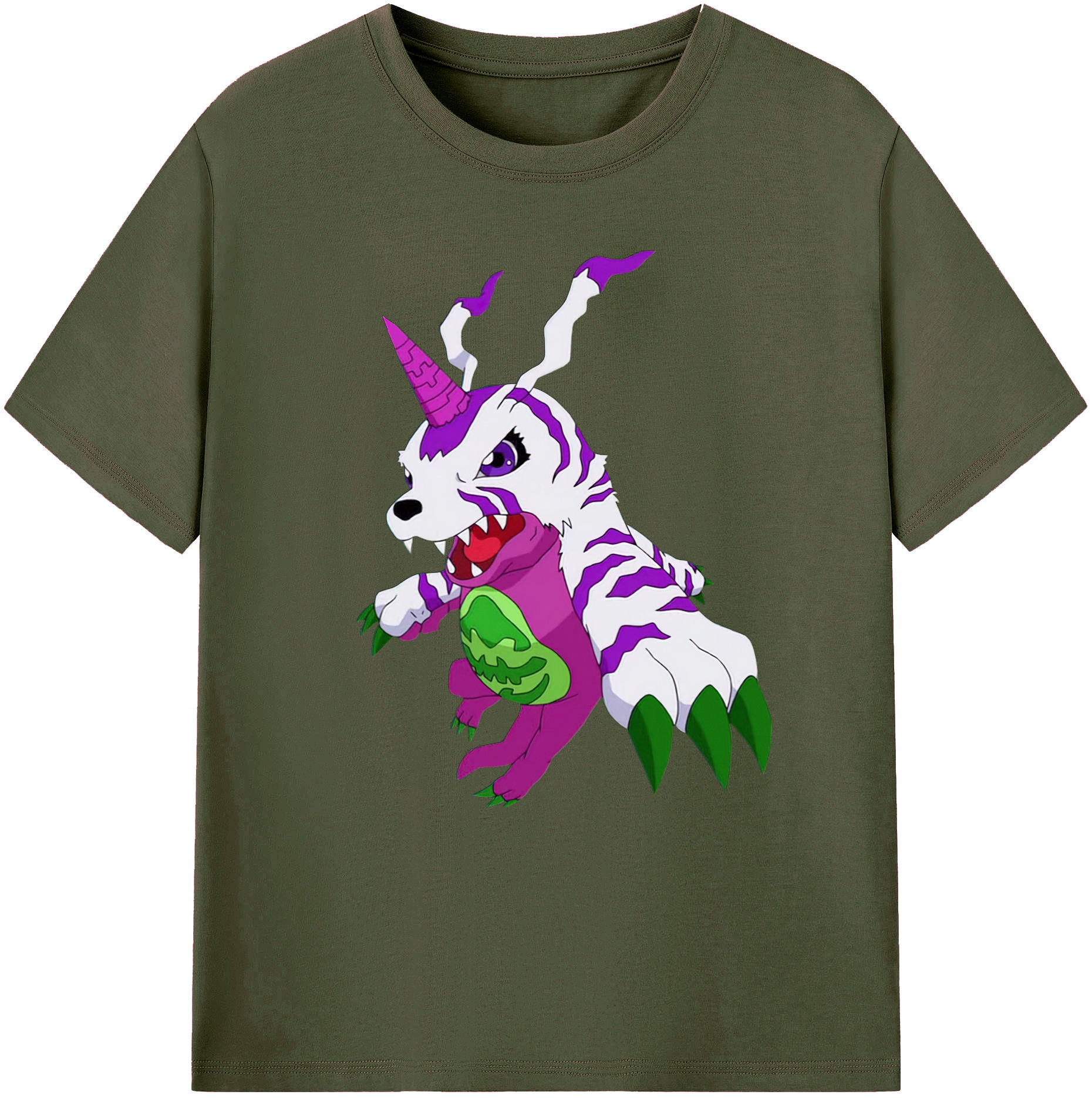（画像用） Digimon デジタルモンスター/デジモン 綿100％ メンズ半袖Tシャツ｜肌触りやわらか＆通気性